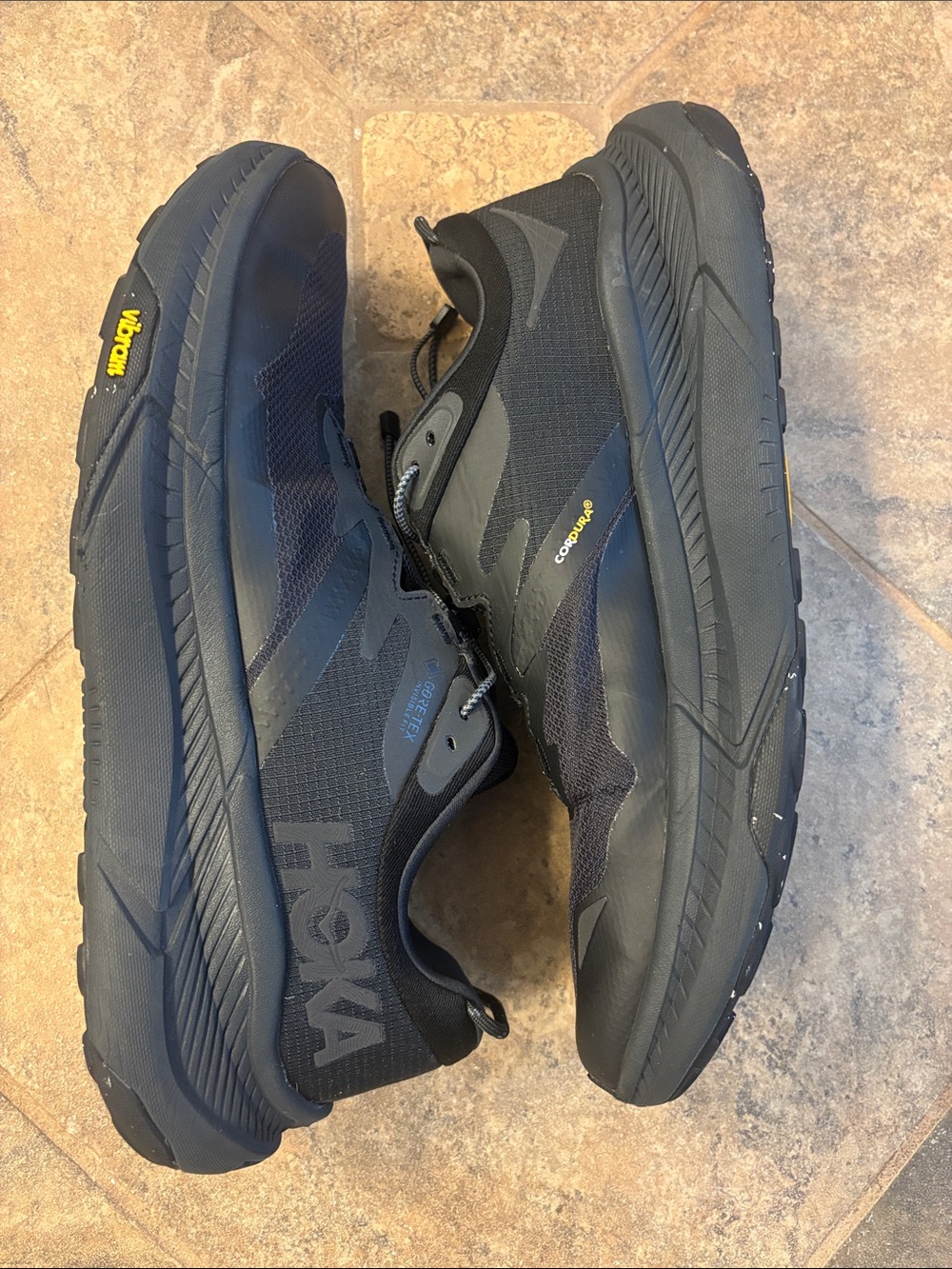 Hoka Black Low-Profile Transport Sneakers